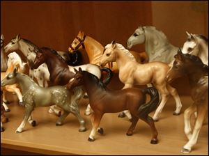 Collect-Call-Horses-Lynn-Burns-figurines.jpg Lynn Burns started her collection of horse figurines when she was 10 years old.