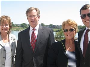Navy-Week-Maritime-Academy-Carol-Contrada-Keith-Burwell-Gail-Fink-Dock-David-Treece.jpg Carol Contrada, front left, Keith Burwell, Gail Fink, and Dock David Treece at the Maritime Academy Reception.