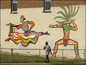 Broadway-murals-dancing-figures.jpg BGSU students created these dancing figures.