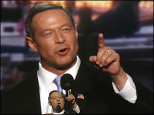 Democratic-Convention-Martin-OMalley.jpg Maryland Gov. Martin O'Malley addresses the Democratic National Convention.