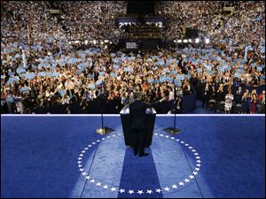Democratic-Convention-APTOPIX-Obama.jpg President Barack Obama speaks to delegates at the Democratic National Convention.
