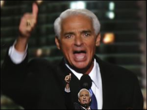 Democratic-Convention-Charlie-Crist.jpg Former Florida Republican Gov. Charlie Crist addresses the Democratic National Convention.