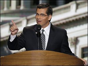 Democratic-Convention-Xavier-Becerra.jpg Rep. Xavier Becerra of California addresses the Democratic National Convention.