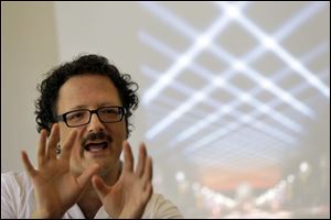 Artist Rafael Lozano-Hemmer discusses his new project titled 