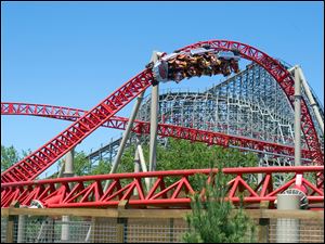 Cedar-Point-coaster.jpg Cedar Fair, which owns Cedar Point amusement park in Sandusky, said its May through August summer season was up 5% to $881 million.