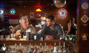 Film-Trouble-With-the-Chair-timberlake.jpg Justin Timberlake, right, is among many reliable actors featured in the movie.