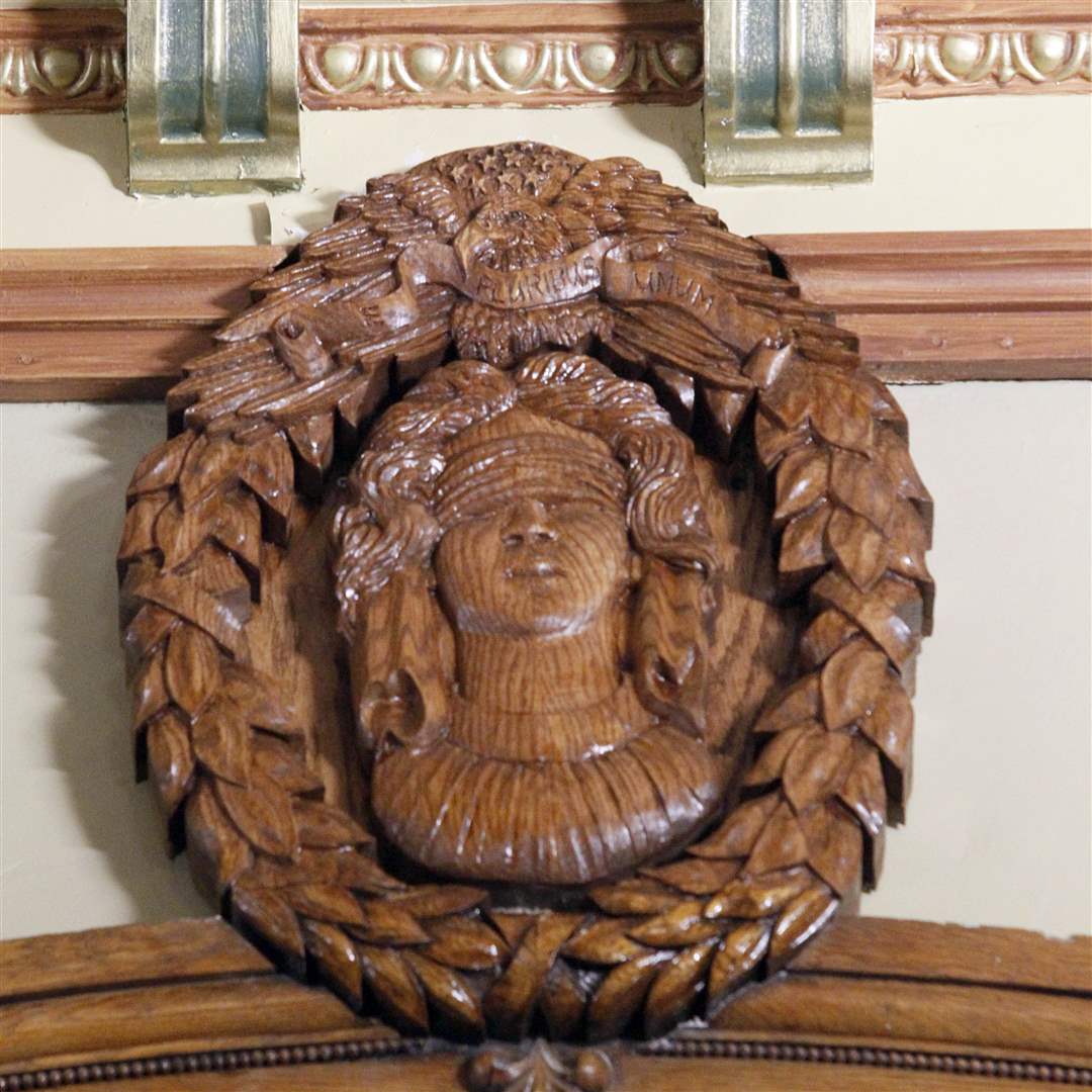 One-of-two-medallions-in-the-The-Van-Wert-County-Courthouse