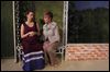  Marissa Rex as Floral, left, and Barbara Barkan as her mother, Kandall, rehearse a scene for the Village Players' production of 'Impossible Marriage.' 