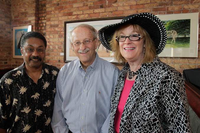 Artists-Robert-Shorter-of-Toledo-left-and-Scott-Heacock