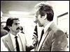  Thomas Walton, left, chats with Clint Eastwood during his run for mayor of Carmel, Calif.