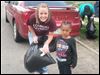 lourdes-cleanup.jpg Lourdes student Amanda Borton helped with the cleanup of streets near a Toledo family emergency shelter, and she is with Toledo resident Calvina Giles, 5.