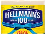  This undated image provided by Hellman's shows Hellmann's mayonnaise's special anniversary packaging. 