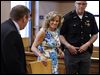 Kruse-driving-rights.jpg Terri Camp Kruse leaves Ottawa County Common Pleas Court on Friday with her attorney, William Hayes, left, after being granted limited driving privileges by Judge Bruce Winters.