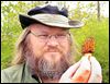  Antoine Delaforterie holds a morel mushroom that he found in Rochester Hills, Mich.