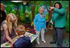 CTY-literacy13p.jpg Harriet Loar, left, gets a guided tour of the new Harriet Loar Early Literacy Center from Children’s Librarian Martie Yunker at the Evergreen Community Library in Metamora, Ohio. The educational center will be open during library hours, except for the story-time hour on Wednesdays.