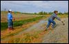 WebSyl-PARKREST15p.jpg Olander Park System conservation team members, including Becky Kanitz, help put in the ground more than 3,000 native plants for Sylvan Prairie Park’s Smith Ditch project.