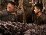  Will Smith, left, and Jaden Smith in a scene from 