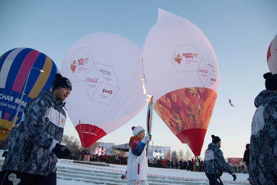 Russia-Sochi-Torch-Relay-Vershinina-IN-PERM-JAN-4