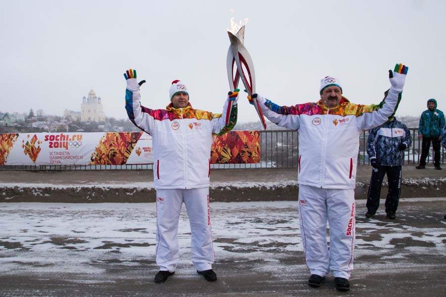 Russia-Sochi-Torch-Relay-YELETS-JAN-14